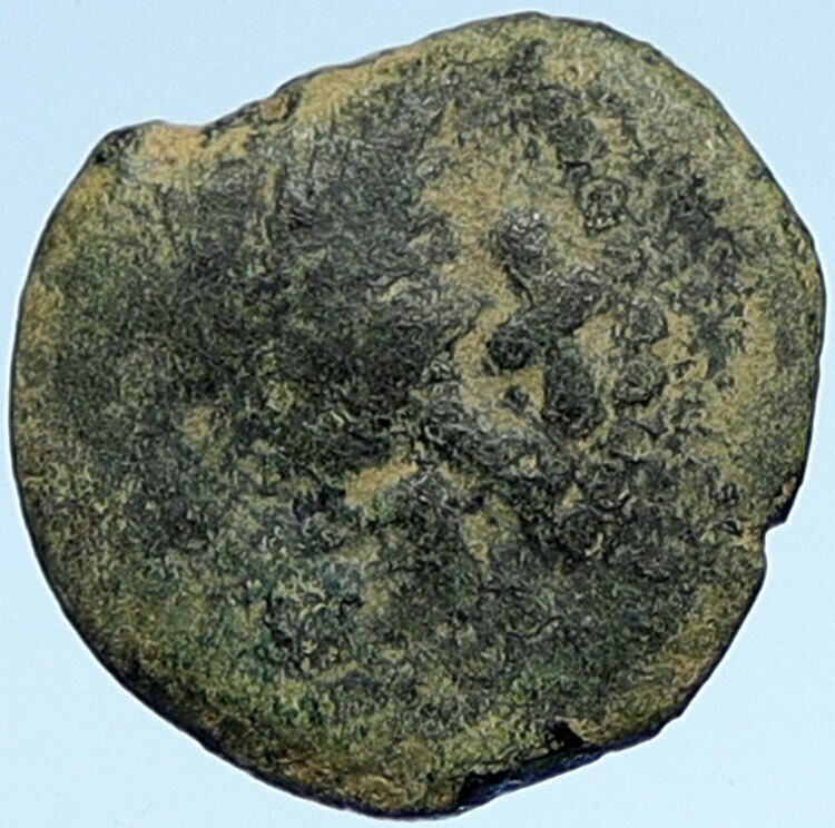 Authentic Ancient JEWISH WAR v ROMANS Yr 2 Historical Old JERUSALEM Coin i107130