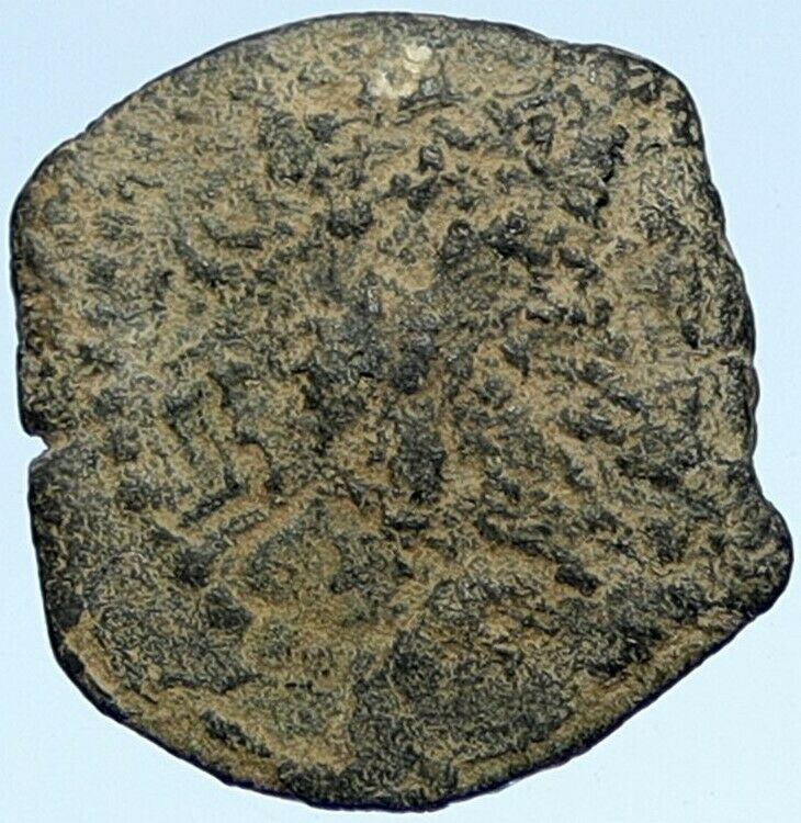 Authentic Ancient JEWISH WAR v ROMANS Yr 2 Historical Old JERUSALEM Coin i107136