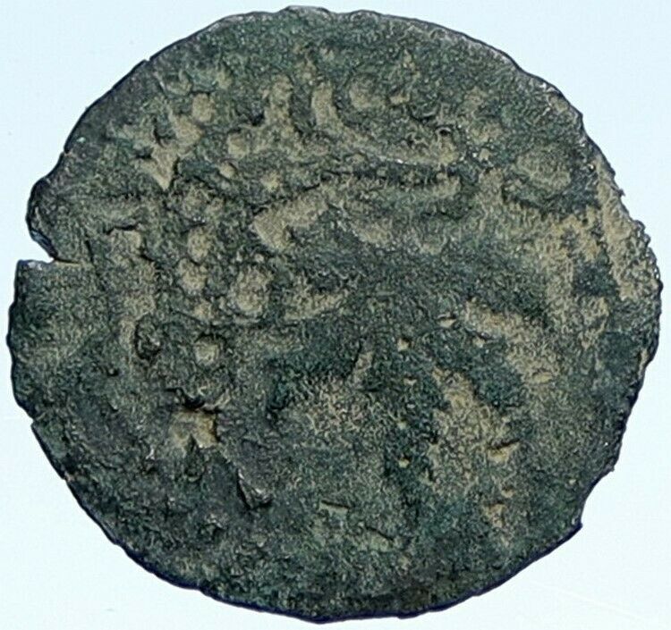 Authentic Ancient JEWISH WAR v ROMANS Yr 2 Historical Old JERUSALEM Coin i107111