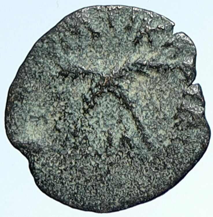 CLAUDIUS & AGRIPPINA Jr Ancient Roman OLD Jerusalem ANTONIUS FELIX Coin i107300