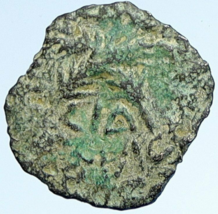 CLAUDIUS & AGRIPPINA Jr Ancient Roman OLD Jerusalem ANTONIUS FELIX Coin i107302