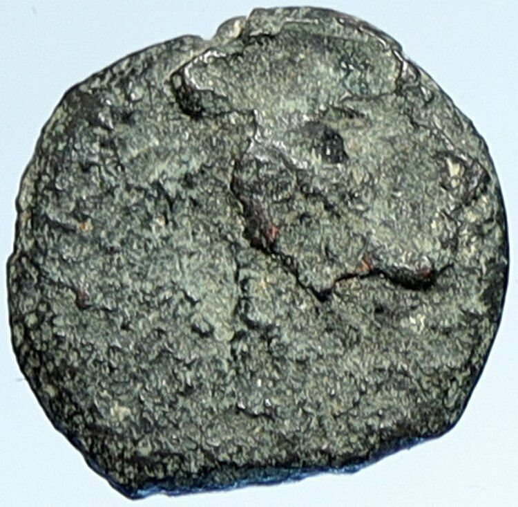 CLAUDIUS & AGRIPPINA Jr Ancient Roman OLD Jerusalem ANTONIUS FELIX Coin i107353