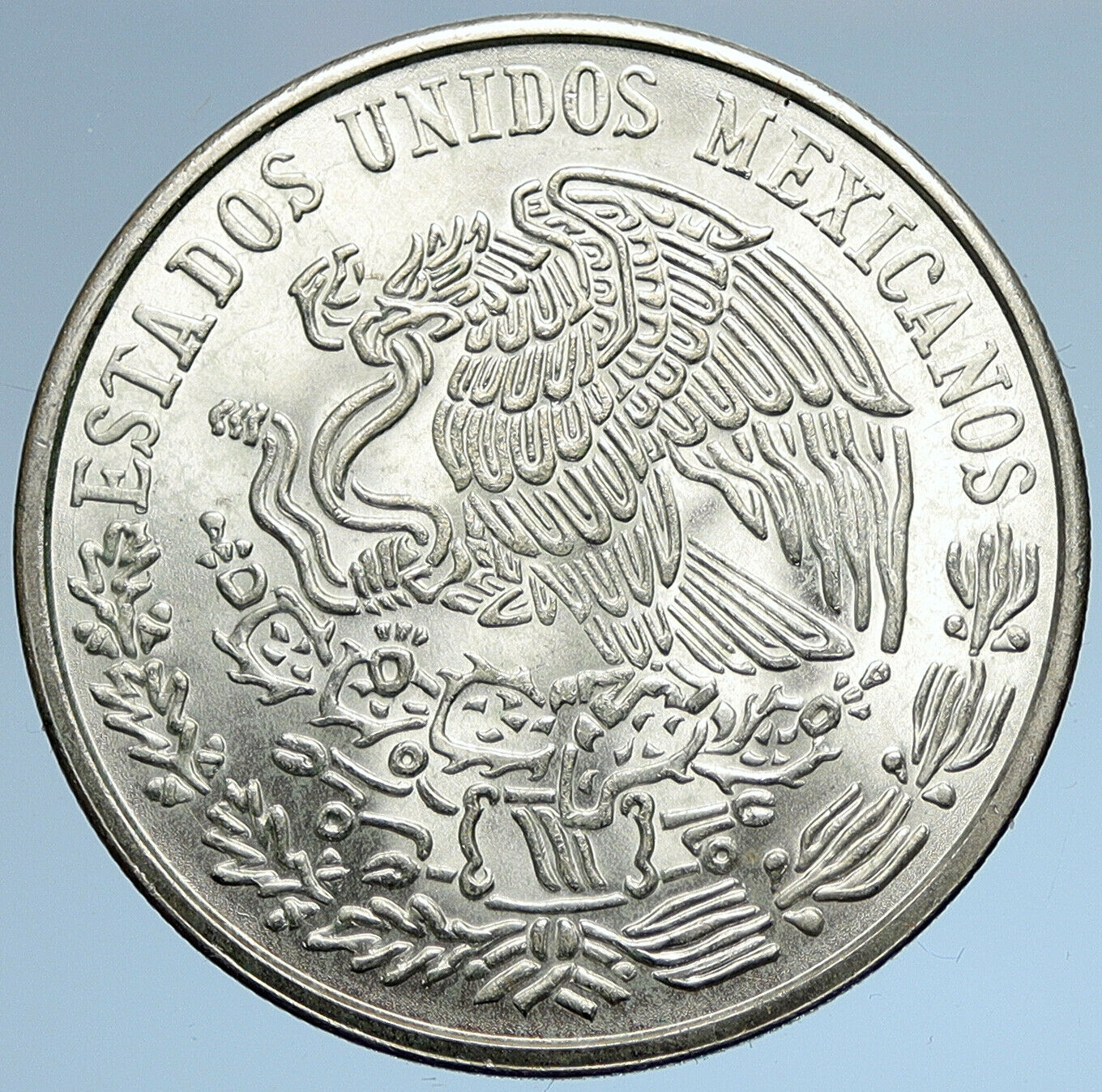 1977 Mexican Independence HERO Jose Maria Morelos Silver 100 Peso Coin i107457