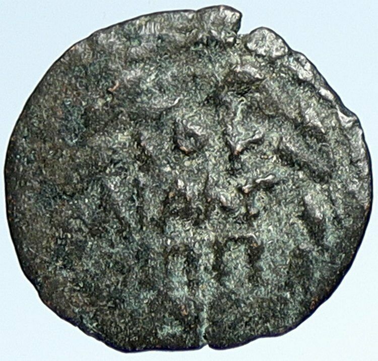 CLAUDIUS & AGRIPPINA Jr Ancient Roman OLD Jerusalem ANTONIUS FELIX Coin i107348