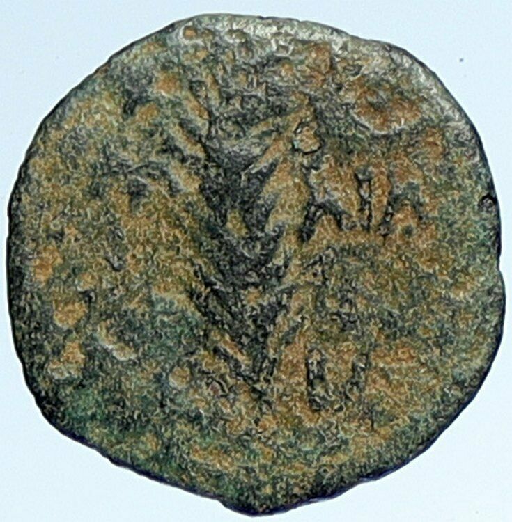 VALERIUS GRATUS Roman Jerusalem Prefect TIBERIUS LIVIA Old Biblical Coin i107335