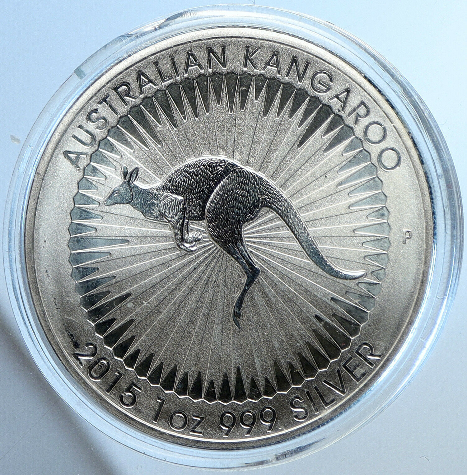 2015 AUSTRALIA UK Queen Elizabeth II Kangaroo PRF Silver 1OZ Dollar Coin i107807