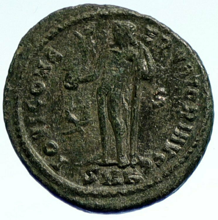 LICINIUS I Authentic Ancient Roman Coin w JUPITER ZEUS Global VICTORY i103828