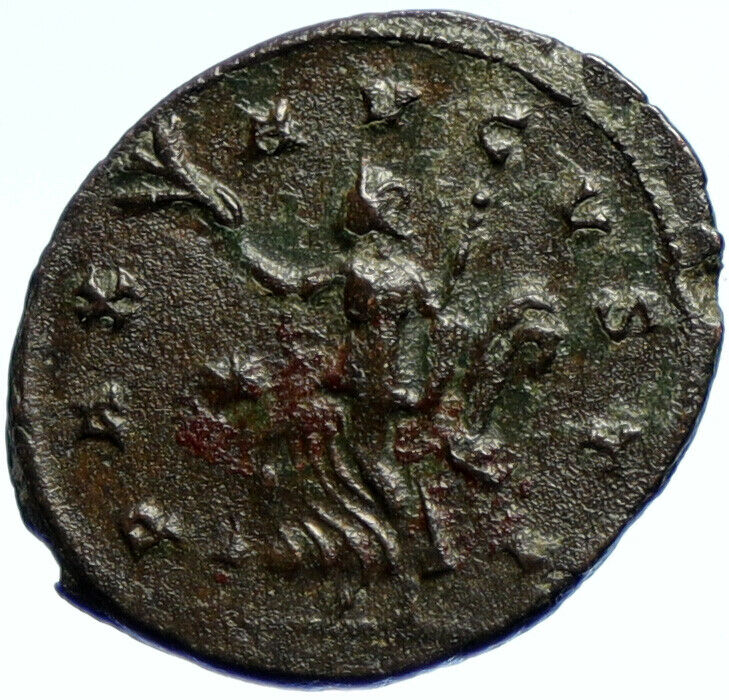 AURELIAN 272AD ROME Authentic Ancient OLD Roman Coin PAX Peace Goddess i103810