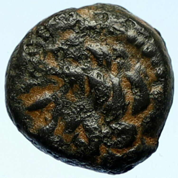 ANTIOCHOS VII Sidetes 138BC Seleukid Ancient Greek Coin NEMEAN LION CLUB i103883