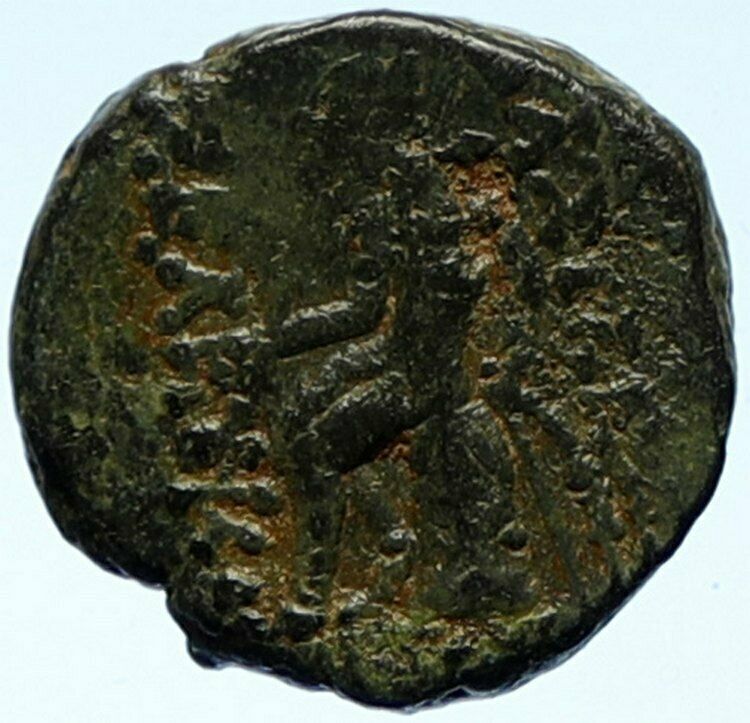 SELEUKOS III Keraunos 225BC Seleukid Ancient Greek Coin ARTEMIS APOLLO i103880