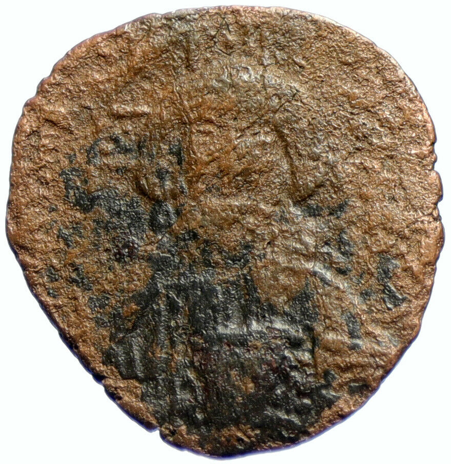 JESUS CHRIST Class A2 Anonymous Ancient 976AD OLD Byzantine Follis Coin i103809