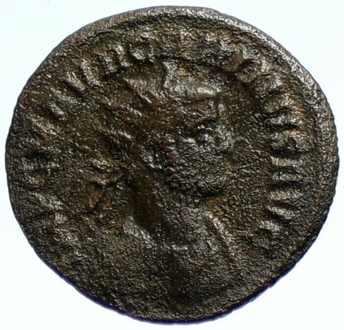 CARINUS Authentic Ancient 283AD Rome Roman Coin w AETERNITAS ETERNITY i103822