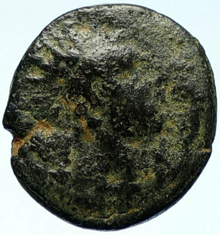 SELEUKOS IV PHILOPATER Seleukid APOLLO Authentic OLD Ancient Greek Coin i103875