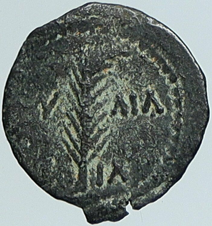 VALERIUS GRATUS Roman Jerusalem Prefect TIBERIUS LIVIA Old Biblical Coin i108059