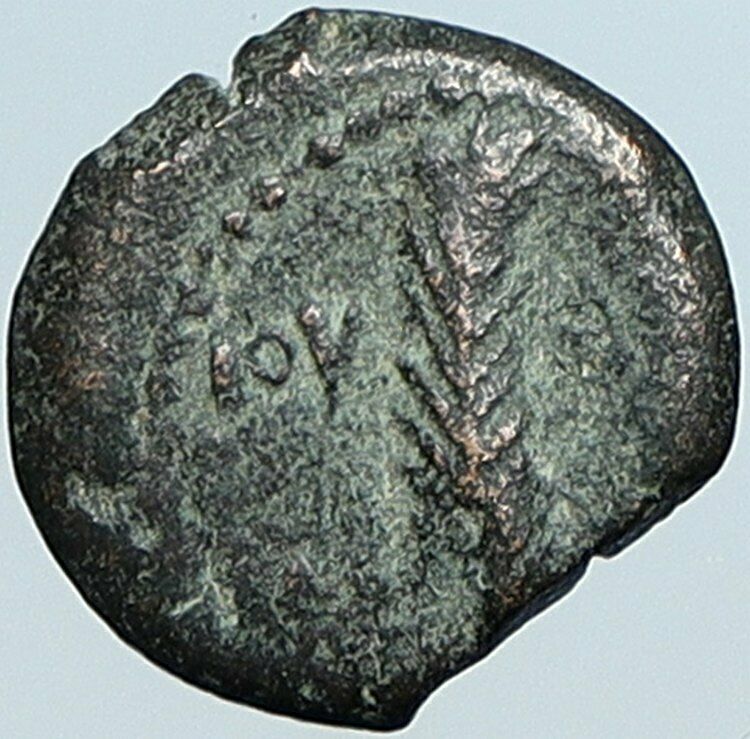 VALERIUS GRATUS Roman Jerusalem Prefect TIBERIUS LIVIA Old Biblical Coin i108100