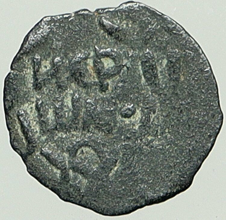 NERO Ancient Biblical Old JERUSALEM Roman Coin PORCIUS FESTUS St Paul i108191