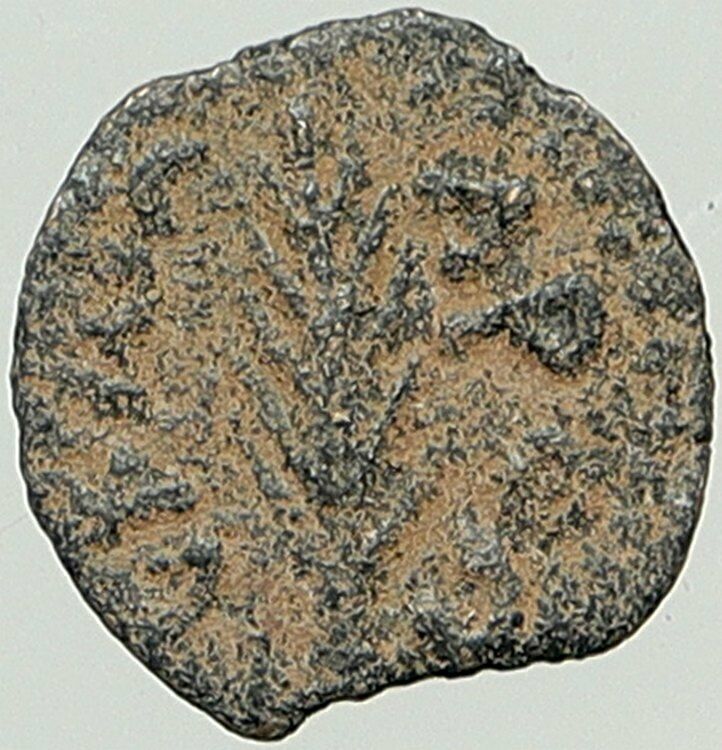 NERO Ancient Biblical Old JERUSALEM Roman Coin PORCIUS FESTUS St Paul i108163