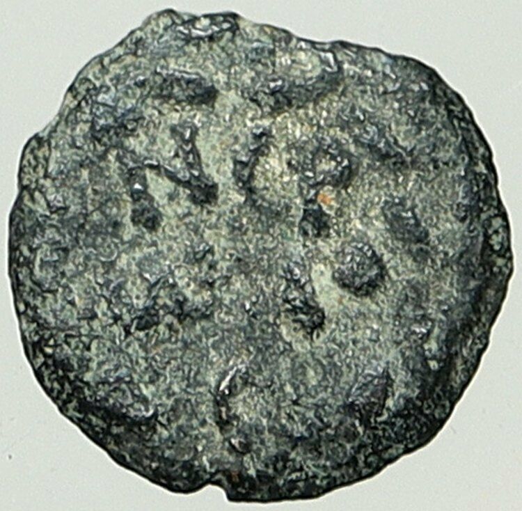 NERO Ancient Biblical Old JERUSALEM Roman Coin PORCIUS FESTUS St Paul i108199