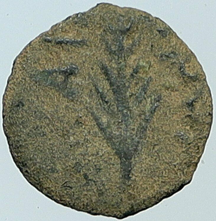 NERO Ancient Biblical Old JERUSALEM Roman Coin PORCIUS FESTUS St Paul i108229