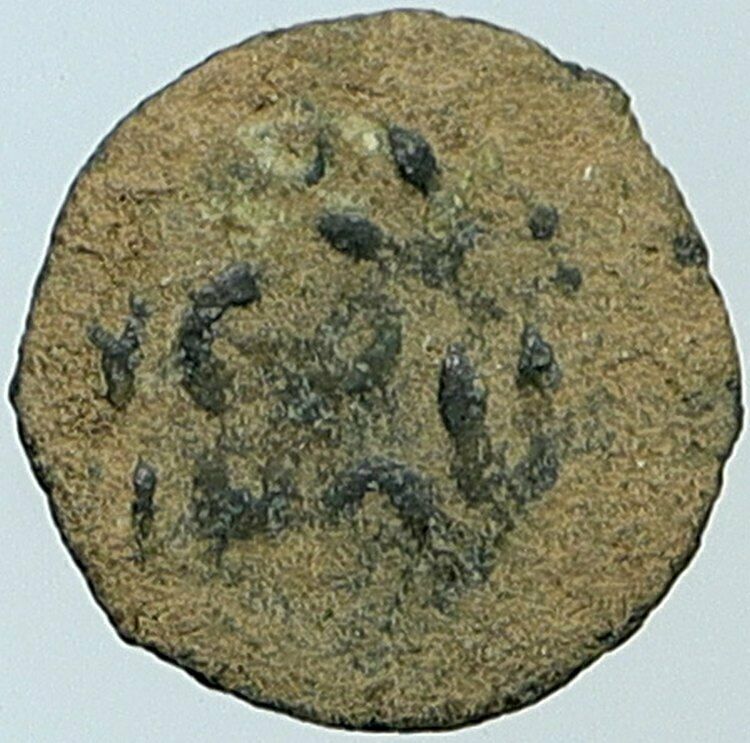 NERO Ancient Biblical Old JERUSALEM Roman Coin PORCIUS FESTUS St Paul i108229