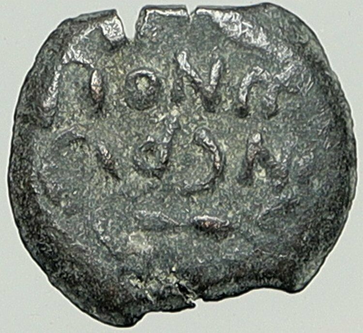 NERO Ancient Biblical Old JERUSALEM Roman Coin PORCIUS FESTUS St Paul i108206