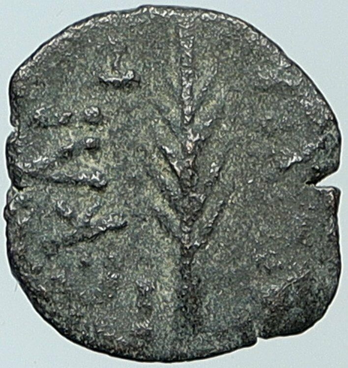 NERO Ancient Biblical Old JERUSALEM Roman Coin PORCIUS FESTUS St Paul i108238