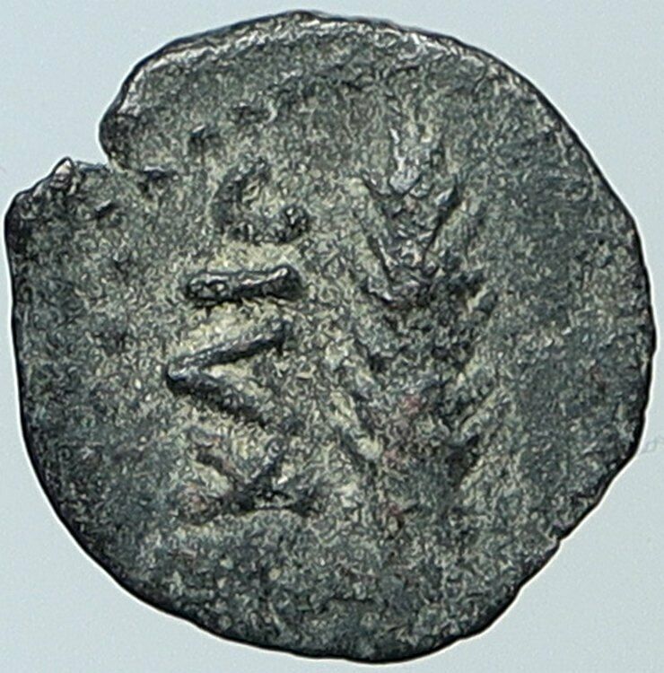 NERO Ancient Biblical Old JERUSALEM Roman Coin PORCIUS FESTUS St Paul i108216