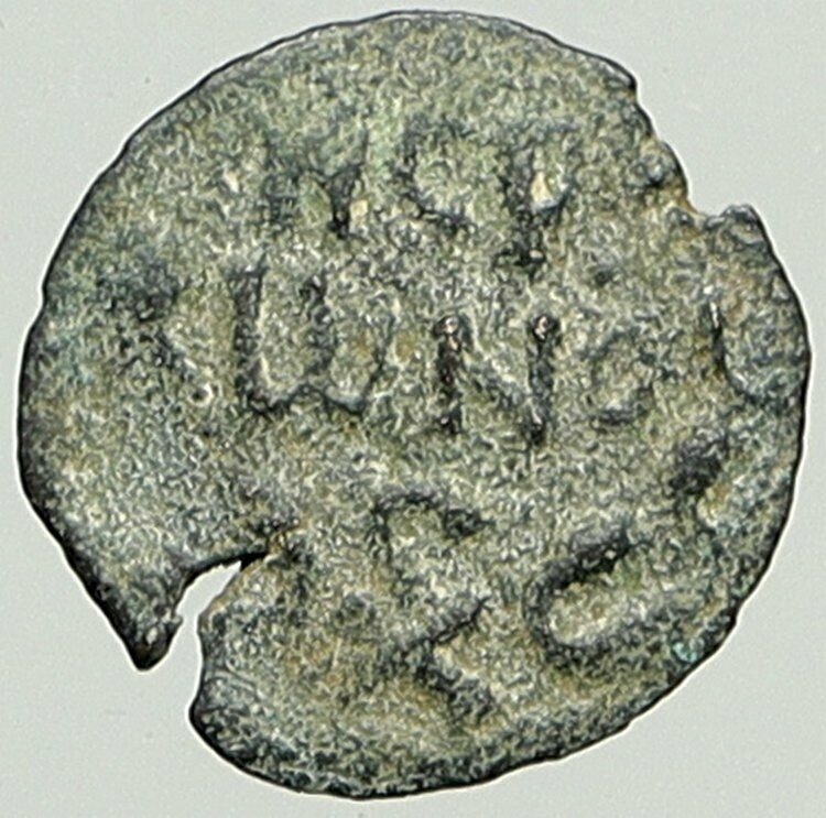 NERO Ancient Biblical Old JERUSALEM Roman Coin PORCIUS FESTUS St Paul i108203