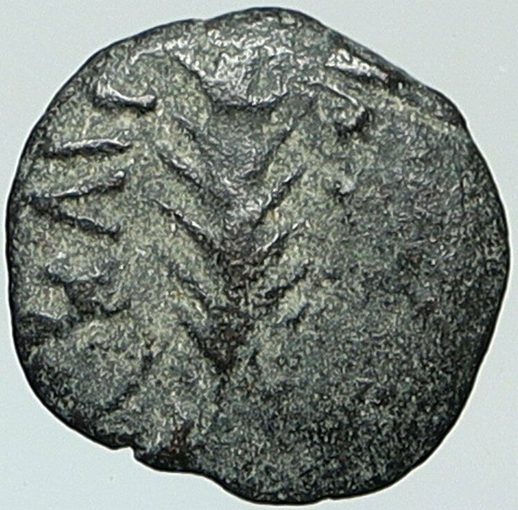 NERO Ancient Biblical Old JERUSALEM Roman Coin PORCIUS FESTUS St Paul i108274