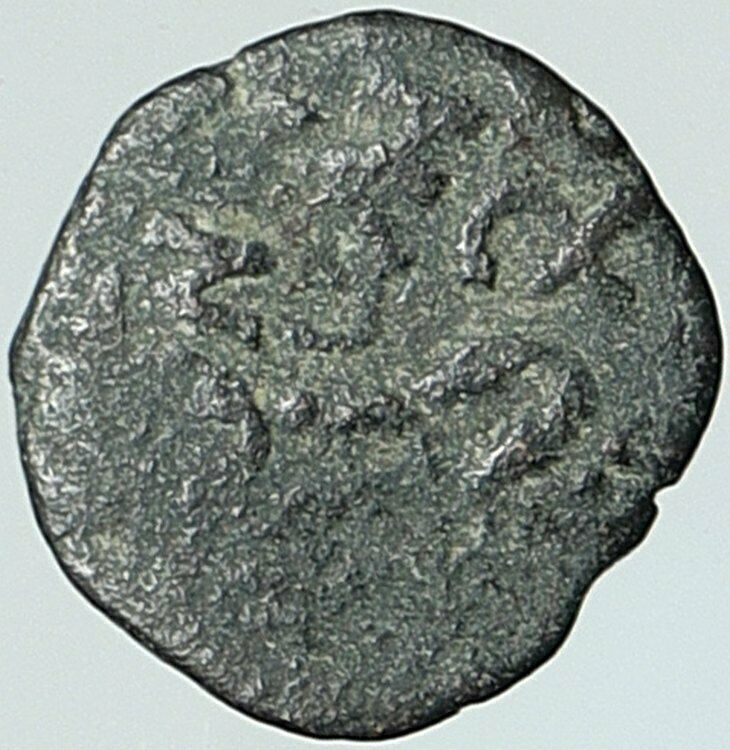 NERO Ancient Biblical Old JERUSALEM Roman Coin PORCIUS FESTUS St Paul i108274