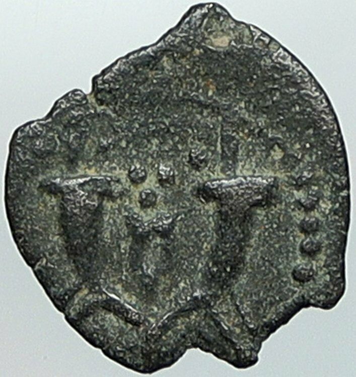 HEROD I the GREAT Jewish King Ancient Biblical Jerusalem Coin ANCHORS i108319