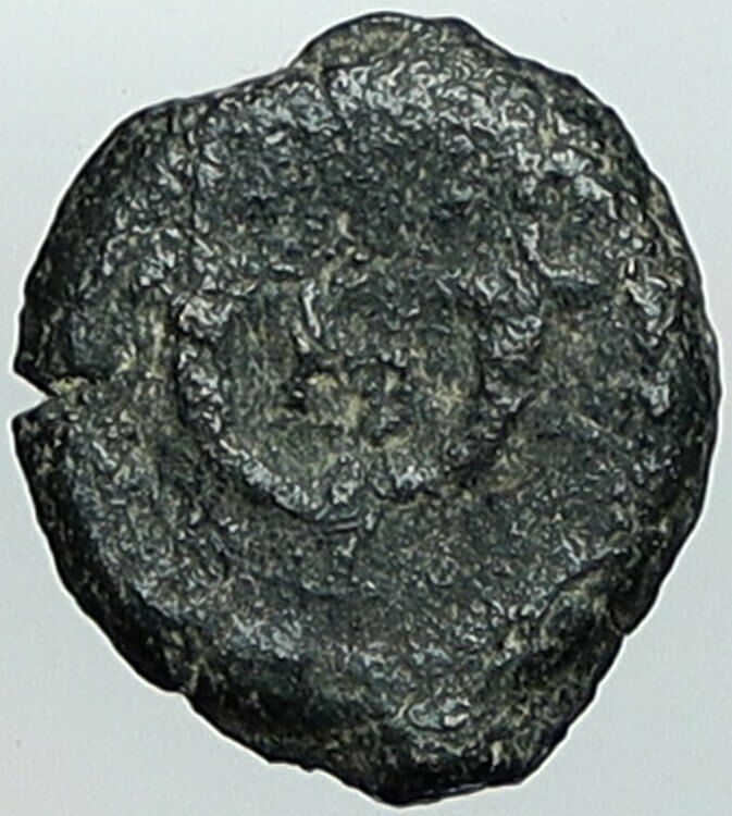 HEROD I the GREAT Jewish King Ancient Biblical Jerusalem Coin ANCHORS i108322