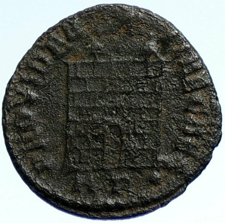 CONSTANTINE I the GREAT 324AD Authentic Ancient Roman Coin LEGION GATE i103852