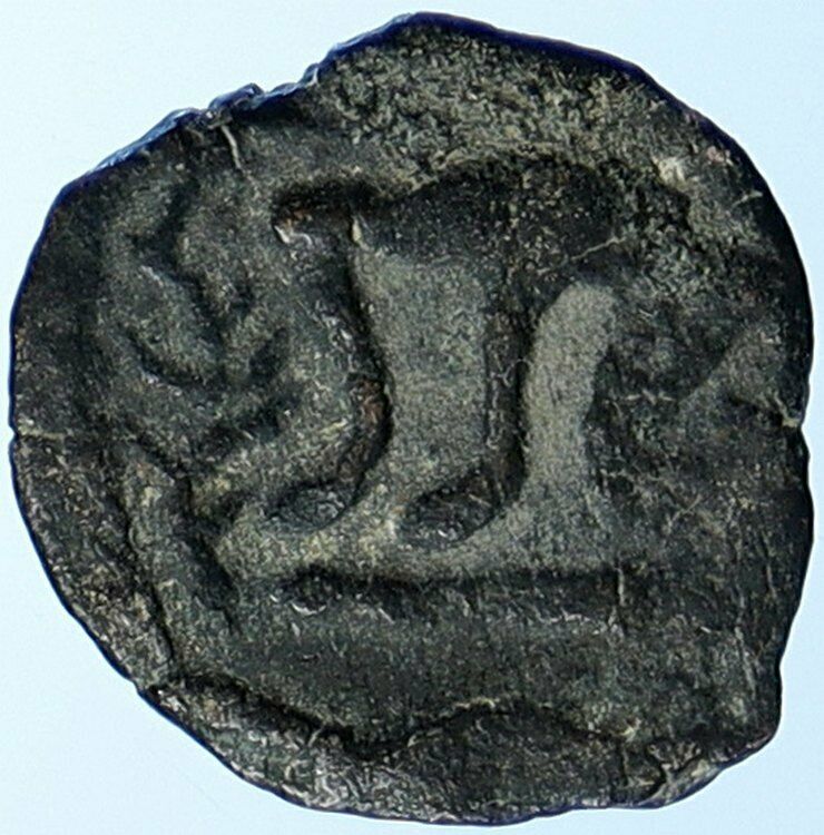 HEROD I the GREAT 40BC Jerusalem Authentic Ancient BIBLICAL Greek Coin i108475