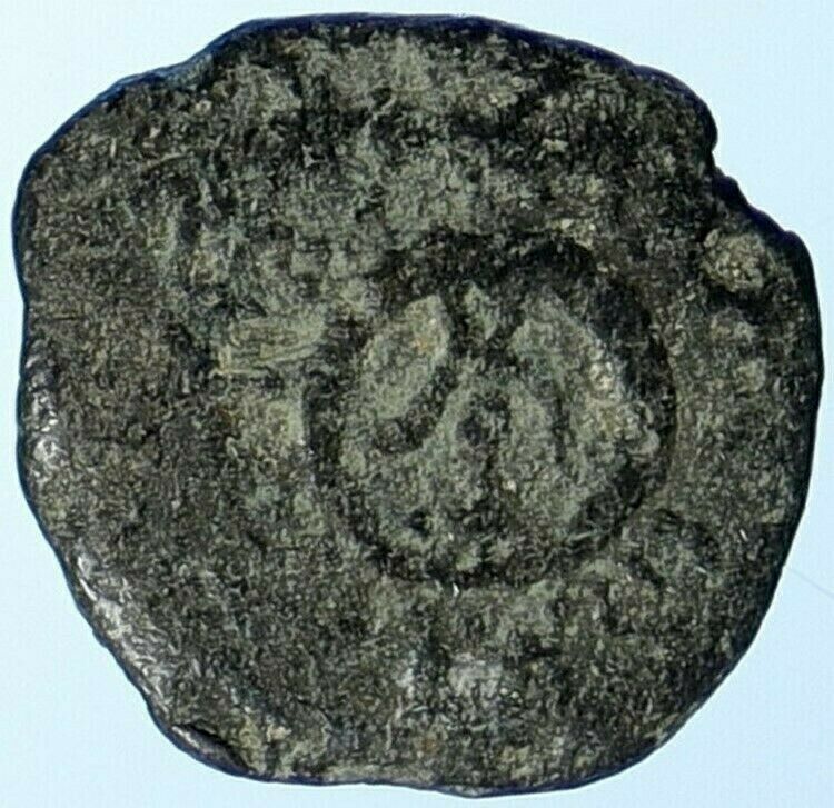 Jewish King ALEXANDER JANNAEUS Ancient Jerusalem ANCHOR Rare Bible Coin i108472