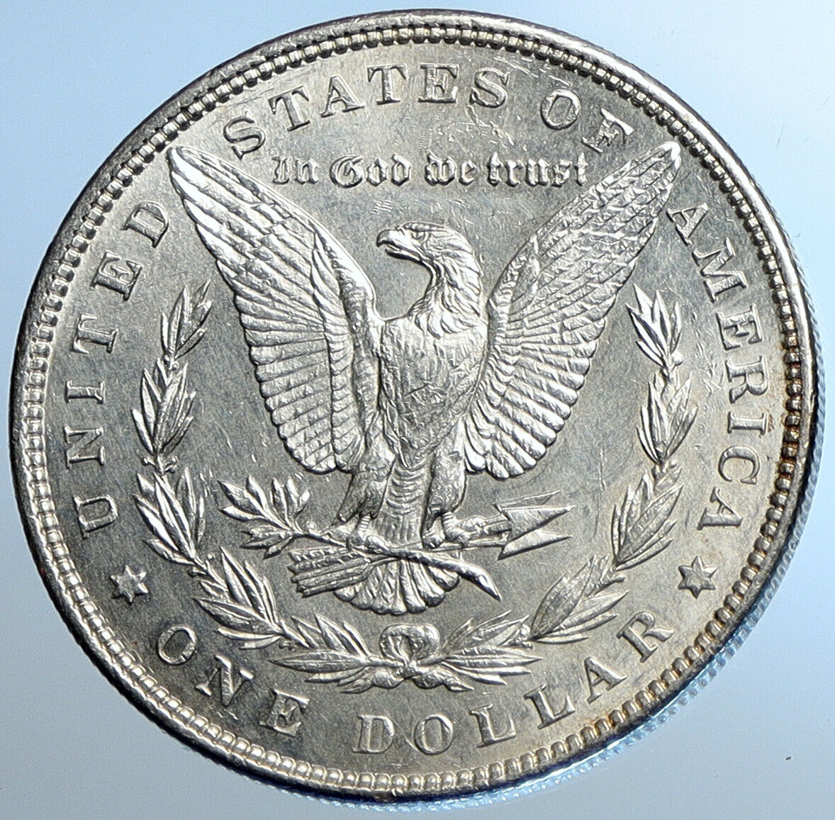 1896 P UNITED STATES of America SILVER Morgan OLD US Dollar Coin EAGLE i108526