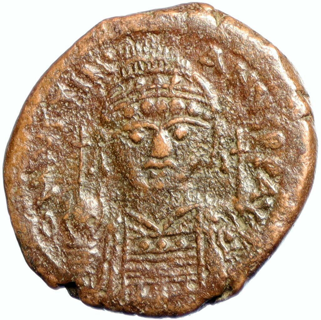 JUSTINIAN I the GREAT Ancient Antique Nicomedia LARGE M Byzantine Coin i102269