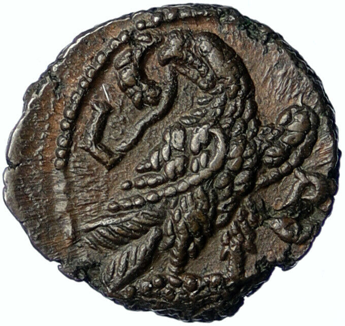 PROBUS 276AD Alexandria Egypt Eagle Authentic Genuine Ancient Roman Coin i100542