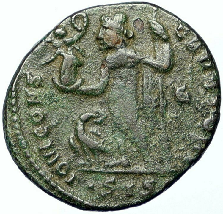 LICINIUS I Authentic Ancient Roman Coin w JUPITER ZEUS Global VICTORY i100550