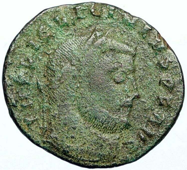 LICINIUS I Authentic Ancient Roman Coin w JUPITER ZEUS Global VICTORY i100550