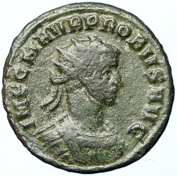 PROBUS Authentic Ancient Siscia Genuine Roman Coin GREETING CONCORDIA i100547