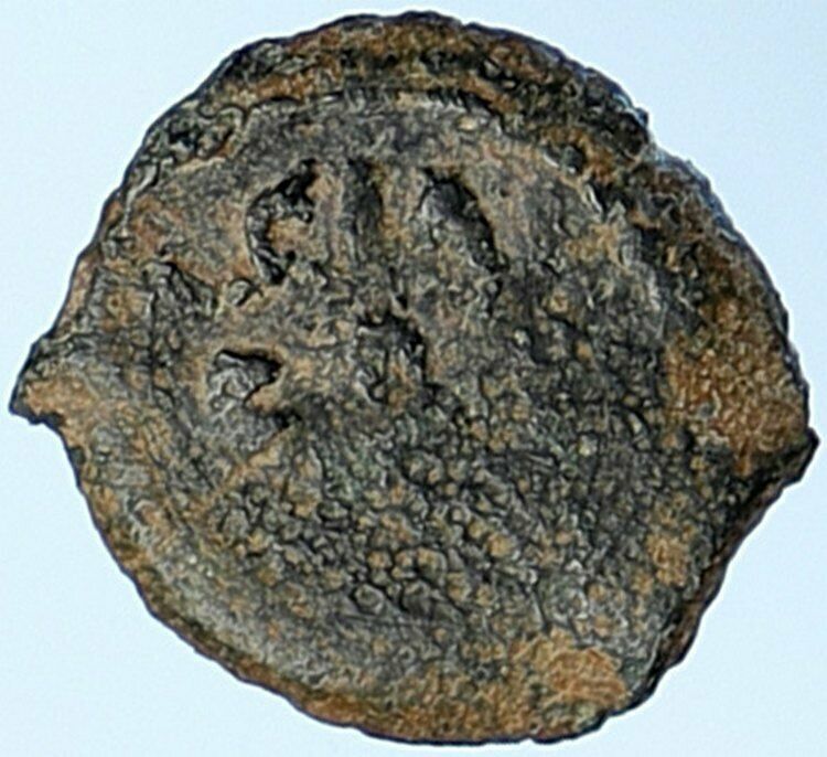 HEROD I the GREAT Jewish King Ancient Biblical OLD Jerusalem Coin ANCHOR i108609