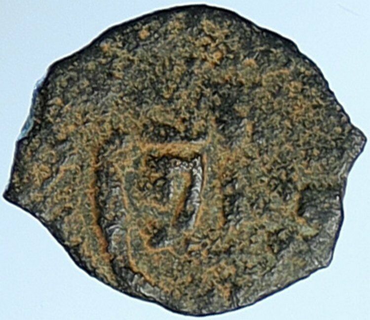 HEROD I the GREAT Jewish King Ancient Biblical OLD Jerusalem Coin ANCHOR i108598