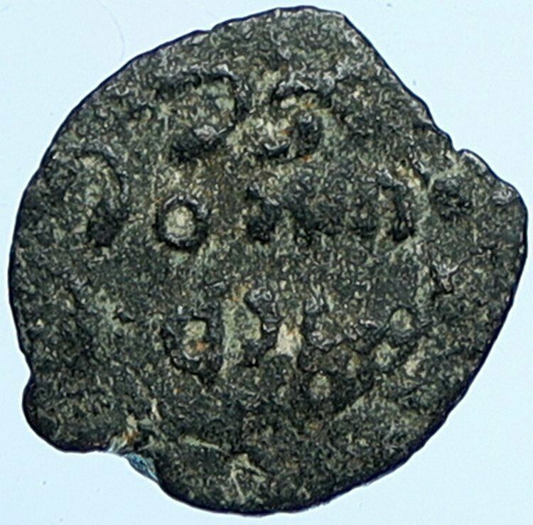 NERO Ancient Biblical Old JERUSALEM Roman Coin PORCIUS FESTUS St Paul i108665