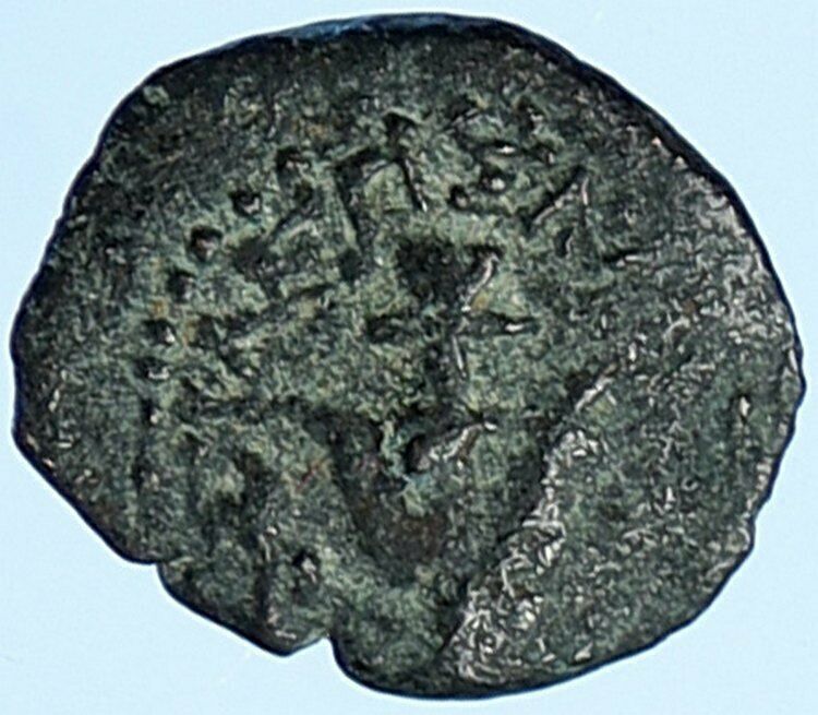 ALEXANDER JANNAEUS Biblical Jerusalem Ancient Jewish Widow's Mite Coin i108637