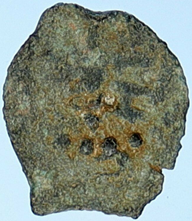 ALEXANDER JANNAEUS Biblical Jerusalem Jewish Widow's Mite Coin HEND 1153 i108690