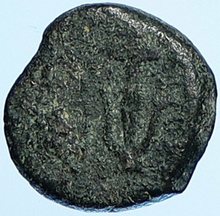 JOHN HYRCANUS & ANTIOCHUS VII in JEWISH Jerusalem Coin LILY Hendin 1131 i108708