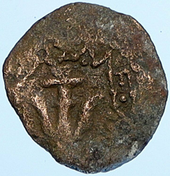 ALEXANDER JANNAEUS Biblical Jerusalem Jewish Widow's Mite Coin HEND 1150 i108685