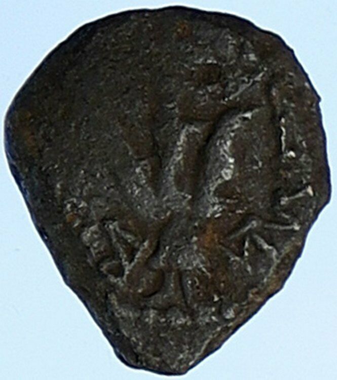 ALEXANDER JANNAEUS Biblical Jerusalem Jewish Widow's Mite Coin HEND 1152 i108714