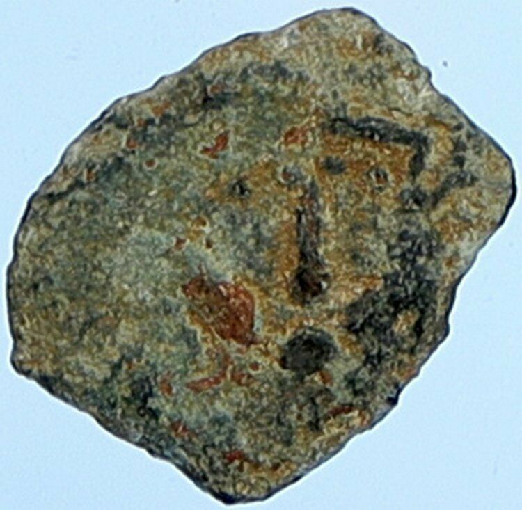 ALEXANDER JANNAEUS Biblical Jerusalem Jewish Widow's Mite Coin HEND 1153 i108697